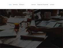 Tablet Screenshot of notaria11.com.mx